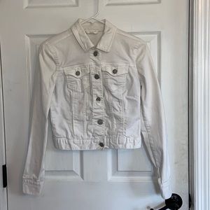 Arropaste White Jean Jacket